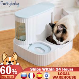Supplies Cat Feeder Bowl Kibble Automatic Dispenser Bowls And Drinkers Feeder Bowls Storage High Designed Pets Bowl For Cats Accessories