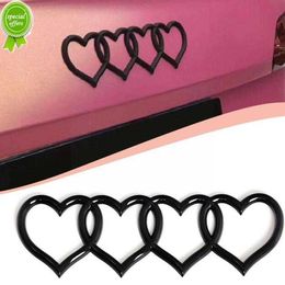 New New Car Sticker Love Heart Rear Trunk Tail Label Badge Emblem Decal For Audi Replacement Car Accessories V4M3