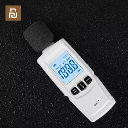 Accessories Youpin Duka Noise Measuring Tester Instrument Db Meter 30~130dB Mini Audio Sound Level Meter Decibel Monitor Data Storage Alarm