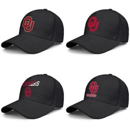 Oklahoma Sooners football logo mens and womens adjustable trucker cap designer fashion baseball Personalised classic baseballhats 2100