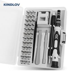 Schroevendraaier KINDLOV 45 In 1 Precision Screwdriver Set Magnetic Torx Hex Screwdrivers Bit Set For Disassemble Phone PC Watch Repair Hand Tool