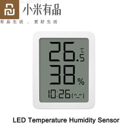 Accessories Youpin Miaomiaoce Electronic Thermometer Hygrometer Household Indoor Temperature Humidity Sensor LCD Large Digital Display