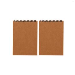 2pcs With Hardboard Drawing Sketchbook Beginners Sketch Pad Painting Supplies For Children Adults 120 GSM A4 A5 Paper 60 Pages