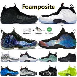 Mens Women Trainers Basketball Shoe foamposite one pro penny hardaway Shoes Black Aurora Elephant Print Memphis Tiger Cracked Lava Camo Foam posite Sports 40-46