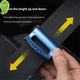 New 1/2pcs Car Seat Belt Buckle Adjustment Elastic Seat Belt Clip Seatbelt Adjuster Seat Belt Stopper Auto Car Interior Accessories
