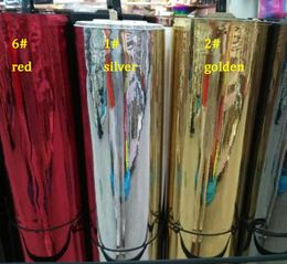 Fabric Anti Wrinkle Soft Synthetic Mirror Tpu Holographic Leather Material Sale By Yard 91cm*137cm