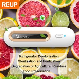 Purifiers Refrigerator Deodorising Steriliser Household Kitchen Ozone Generator Air Purifier Keeping Fresh Rechargeable Deodorant