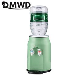 Dispenser DMWD Household Water Dispenser Mini Drinking Fountain Desktop Water Boiler Hot and Cold Dual Use Heating Machine Tea Maker 220V