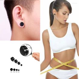 Stud Earrings Fashion Punk Round Healthy Magnet Magnetic Lose Weight Black Color Ear No Hole Earring For Men Women