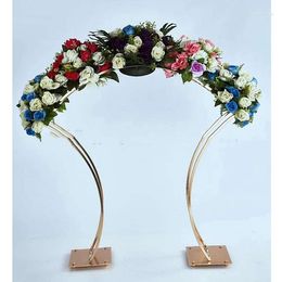 Vases 10pcs)Wedding Party Table Centrepieces Decoration Metal Flower Holder Stand Rack Road Vase Centre Pieces1204