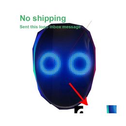 Halloween Toys Toy Led Shiningrgb Mask Shining Gif Images For App Drop Delivery Gifts Party Supplies Dhlw5