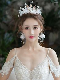 Headpieces Crown Atmosphere Wedding Dress Accessories Super Xian Sen Department Mei Hair Ornaments Korean Styling