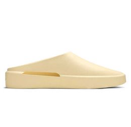 Wholesale Fears God The California new Slip-On Designer Slippers Shoes Nlke Slides Women Mens Almond Cement Concrete Cream Oat Big Size