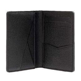 Shipmet N63143 Pocket Organiser Wallet Mens Genuine Leather Wallets Card holder ID wallet Bi-fold bags High quality Thin Card2310