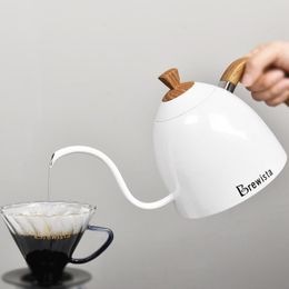 Tools Brewista Artisan Coffee Kettle 700ml Gooseneck 304 Stainless Steel Stovetop Pot Pour Over Control Drip Water Speed