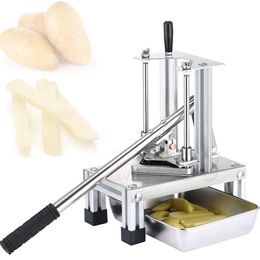 Commercial Vegetable Chopper with 3 Stainless Steel Blades Home French Fry Dicer Potatos Onions Manual Slicer Fruit Cutter