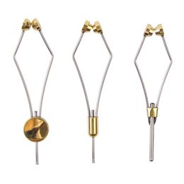 Fly Tying Bobbins Holder Fishing Tools Thread Holder Smooth Spool Brass and Stainless Steel Fly Fishing320r