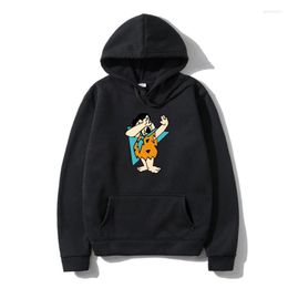 Men's Hoodies 2023 Funny Dabbing Animated Cartoon Outerwear Gif Mens Spring Summer Dress Warm Casual