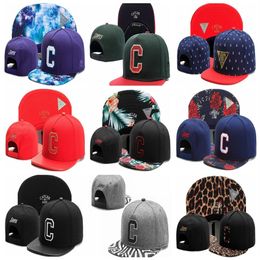 Cayler & Sons C letter Unisex Fashion Classic Cotton Snapback Caps Embroidery Mens Flat Brim Baseball Cap Hip Hop Hats321D