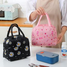 Storage Bags Portable Insulated Lunch Totes Cooler Large Bento Box For Adults Pouch Dinner Container School Food