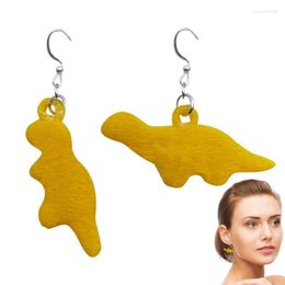 Dangle Earrings Fashion Acrylic Dinosaur Chicken Cute Animal Drop Food Jewellery Women Novelty Holiday Gift