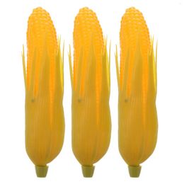 Decorative Flowers Corn Vegetable Fake Artificial Decoration Simulation Lifelike Realistic Play Model Po Artifical Pretend Mini Faxu Plastic