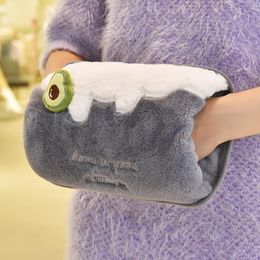 Heaters Rechargeable Hot Water Bottle Hand Warmer Electric Warmer Cute Cartoon Warm Baby Safety Explosionproof Female Hot Water Bag