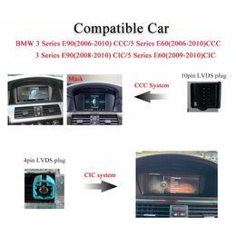 Android Car Multimedia Player Blade Screen Radio For BMW 5 Series E60/E61 WIFI SIM BT Carplay GPS Navigation Monitor