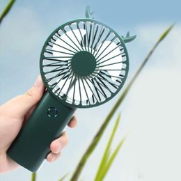 Fans Portable Handheld Fan with 5 Speeds LCD Display Battery Operated Personal Fan Rechargeable 5 Colours as Base PHone Holder
