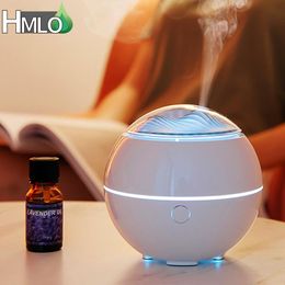 Humidifiers Mountain View Mini Aroma Diffuser USB Essential Oil Atomizer New Home Desktop Ultrasonic Humidifier Birthday Gift for Home