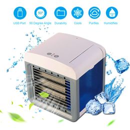 Fans Mini Portable Air conditioner Air Cooling Fan Desktop Air conditioning Humidifier Purifier For Office Home Room Air Cooling Fan