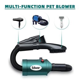 Supplies 3 In 1 Dog Dryer Small Medium Dogs Kat Grooming Brush High Velocity Household Blower Adjustable Speed Hair Dryer For Dogs