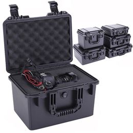 Gereedschapskisten Waterproof Safety Case ABS plastic ToolBox Outdoor Sealed Safety tool Box Equipment instrument Tool Case shockproof