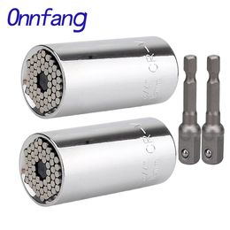Contactdozen Onnfang 4pcs Multi Wrench Universal Sleeve Torque Socket Spanner Key Multi Set Of Keys and Heads Multifuntional Tools 719mm
