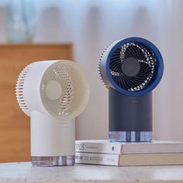 Fans original 3life Ice Mist Fan Desktop Water Cooling Spray Small Fan Portable Negative Ion Fan USB Charge Fan Air Conditioner Fan