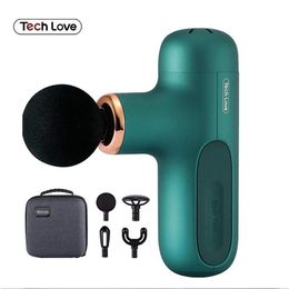 Massager Mi Techlove Vibration Gun Professional Massager Deep Tissue Sports Body Muscle Mini Massage Gun Neck Massager Impact Masajeador