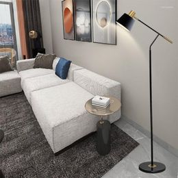 Floor Lamps LED Nordic Household Lamp Black/white Indoor Decoration Living Room Bedroom Sofa Lighting Vertical