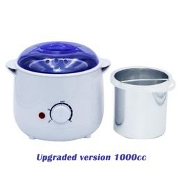 Epilator Upgraded 1000cc Wax Heater Portable Electric Depilatory Wax Warmer Hair Removal Hine Paraffin Melts Pot for Salon Spa Beauty