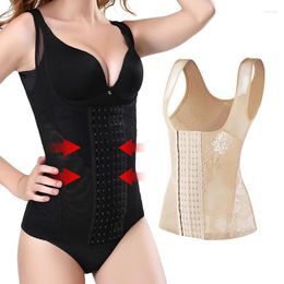 Women's Shapers Body Shaper Waist Trainer Tummy Corset Shapewear Women With Hook BuLifter Slimming Belt Belly Sheath Corrective