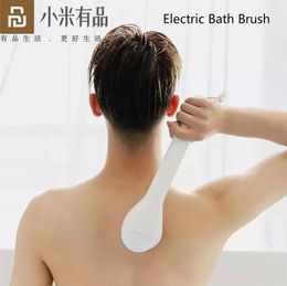 Massager DOCO Electric Bath Brush Body Massage SPA Shower Brush Exfoliate Skin Care Rechargeable Cleaning Brush For Men Woman