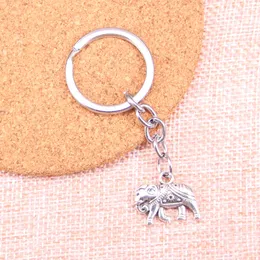 Keychain Thailand mounts elephant Pendants DIY Men Jewelry Car Key Chain Ring Holder Souvenir For Gift