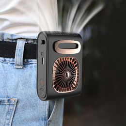 Fans Mini Portable Fan Clip Clothes Bladeless Rechargable Usb Rechargeable Fan 10000mAh Battery Wireless Electric Handheld Air Cooler