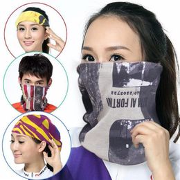 Solid Color Bandana Tube Scarf Head Face Mask Neck Gaiter Headwear Snood Beanie White Black Pink Green2124