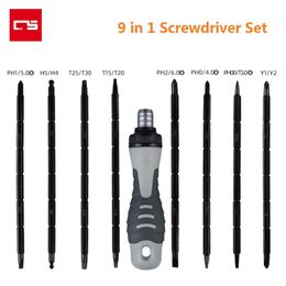 Schroevendraaier Screwdriver Set Magnetic Precision Multifunction Double Head Screw driver Adjustable Length Hand Repair Tools Screwdriver Kit