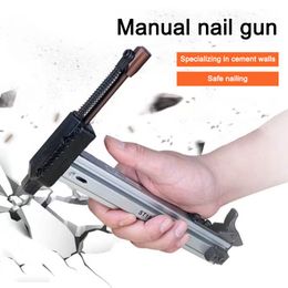 Joiners Manual nail gun steel st18 nail gun woodworking concrete nailer cement wall nailing wire groove wall nailer dedicated