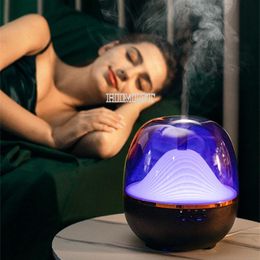 Appliances 600ML Remote Control Air Humidifier Essential Oil Aroma Diffuser Ultrasonic Mist Maker Warm LED Aromatherapy Lamp Humidificador