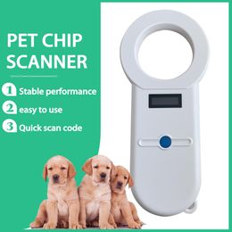 Microchips Sensitive Digital Pet Scanner ISO11784/5 Animal Pet ID Reader Chip Transponder USB Handheld Microchip Scanner for Dog Cat Horse