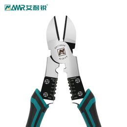 Tang Multifunctional Wire Cutter Diagonal Pliers Heavy Duty LaborSaving Wire Cutters Side Cutting Pliers Shearing Cable Wires