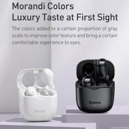 Accessories New Youpin Baseus W12 TWS Wireless Earphone Bluetooth 5.1 Headphone Headset True Wireless Earbuds for IPhone 13 Pro Max Ear Buds