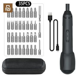 Accessories Youpin Electric Screwdriver Rechargeable Mini Home Set Screwdriver Driver Multifunction Cordless Electric Screwdriver Hand Tool